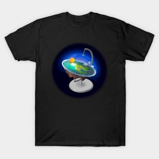 flat earth T-Shirt